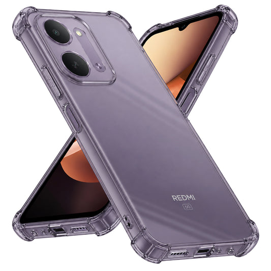 Custodia per Xiaomi Redmi 17C 5G, Techsuit, Shockproof Clear, Fumè