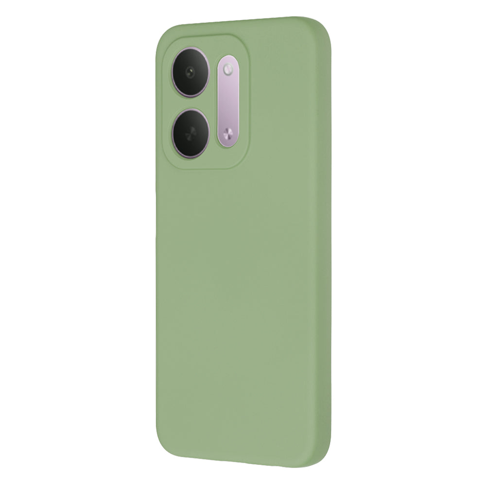 Custodia per Xiaomi Redmi 17C 5G, Techsuit, SoftFlex, Verde Chiaro