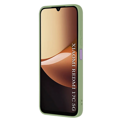 Custodia per Xiaomi Redmi 17C 5G, Techsuit, SoftFlex, Verde Chiaro