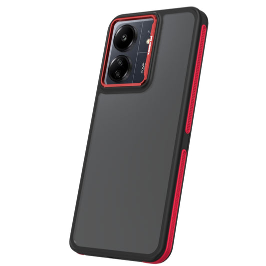 Custodia per Xiaomi Poco M6 / Redmi 13C 5G, OEM, Crystal Black, Rosa