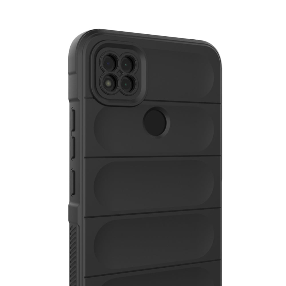 Custodia per Xiaomi Redmi 9C NFC / 9C, Techsuit, Magic Shield, Nera