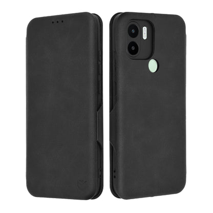 Custodia per Xiaomi Redmi A2+ / A1+, Techsuit, Safe Wallet Plus, Nera