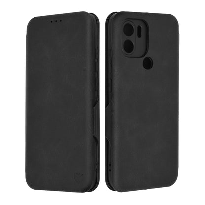 Custodia per Xiaomi Redmi A2+ / A1+, Techsuit, Safe Wallet Plus, Nera