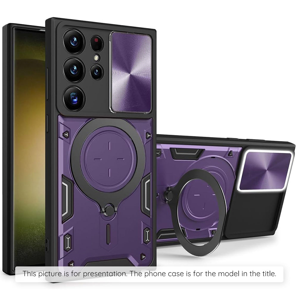 Custodia per Xiaomi Redmi A5 4G (Standard), Techsuit, CamGuard Pro, Viola