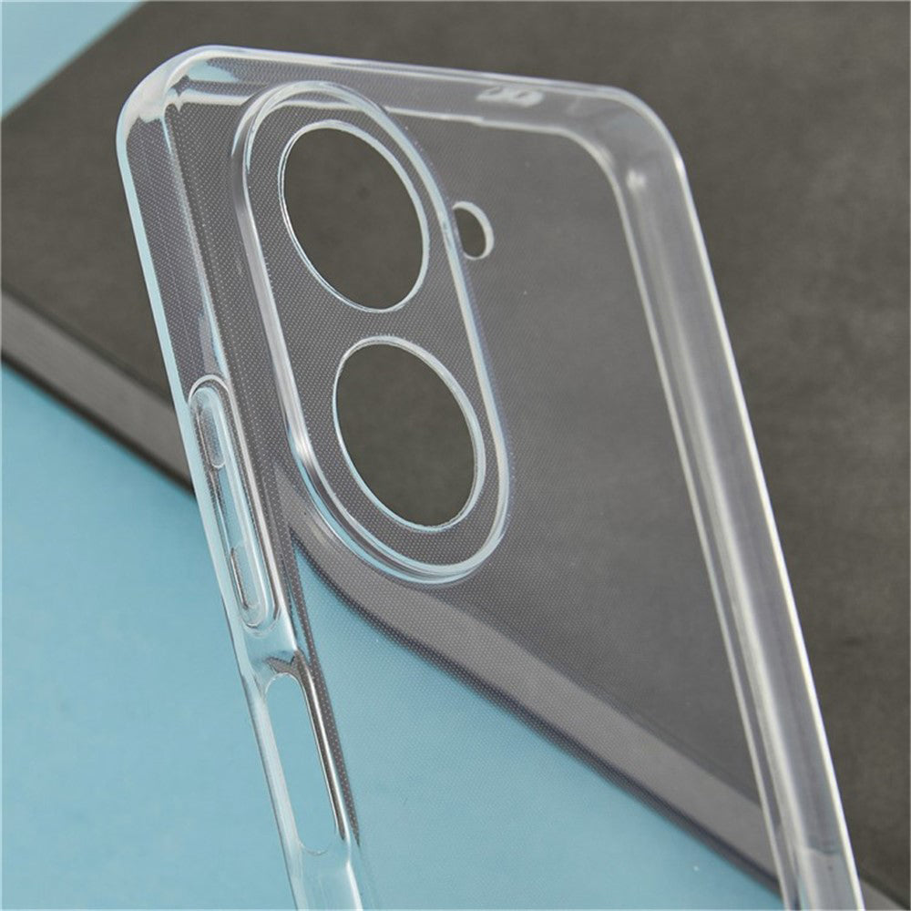 Custodia per Xiaomi Redmi A5 4G (Standard), Techsuit, SparkleSkin, Trasparente