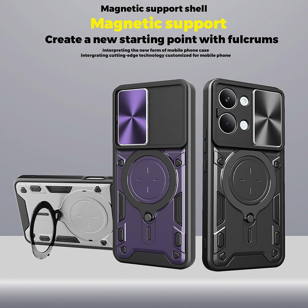 Case for Xiaomi Redmi A7 Pro 4G, Techsuit, CamGuard Pro, Purple