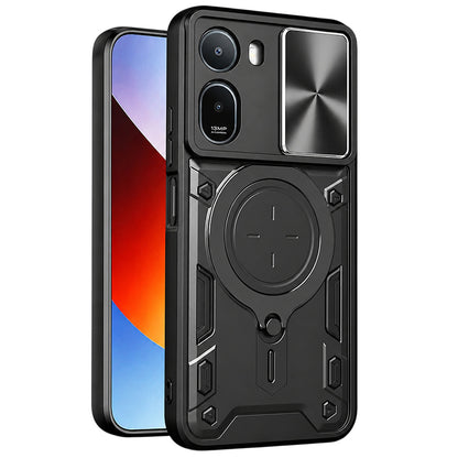 Custodia per Xiaomi Redmi A7 Pro 4G, Techsuit, CamGuard Pro, Nera
