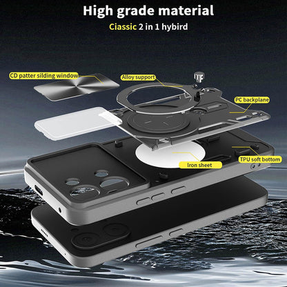 Case for Xiaomi Redmi A7 Pro 4G, Techsuit, CamGuard Pro, Red