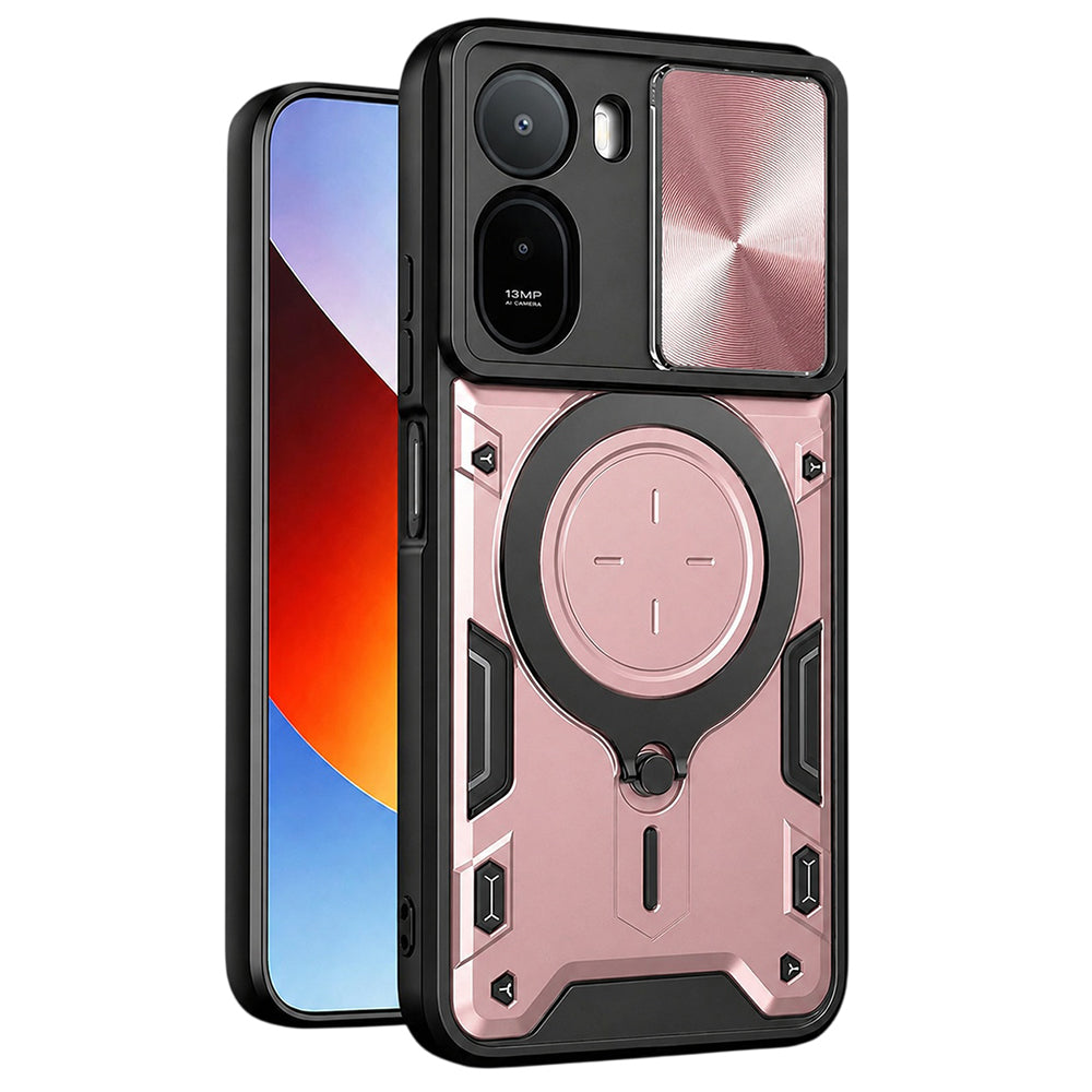 Case for Xiaomi Redmi A7 Pro 4G, Techsuit, CamGuard Pro, Rose Gold
