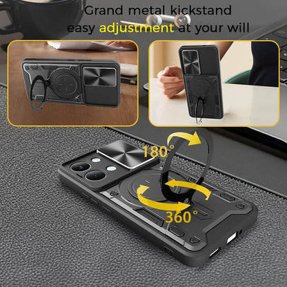 Case for Xiaomi Redmi A7 Pro 4G, Techsuit, CamGuard Pro, Rose Gold