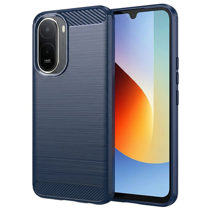 Custodia per Xiaomi Redmi A7 Pro 4G, Techsuit, Carbonio, Blu