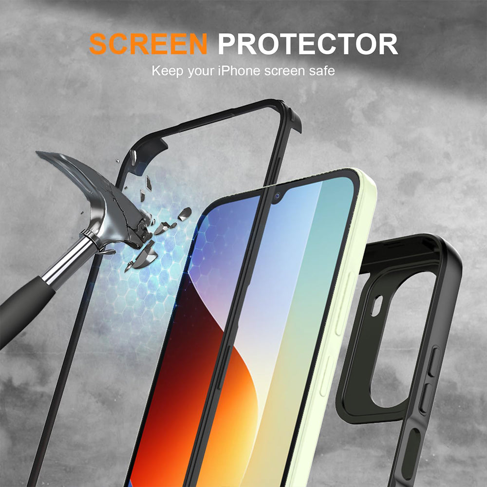 Case for Xiaomi Redmi A7 Pro 4G, Techsuit, ColorVerse 360, Black