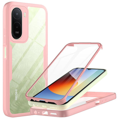 Custodia per Xiaomi Redmi A7 Pro 4G, Techsuit, ColorVerse 360, Rosa