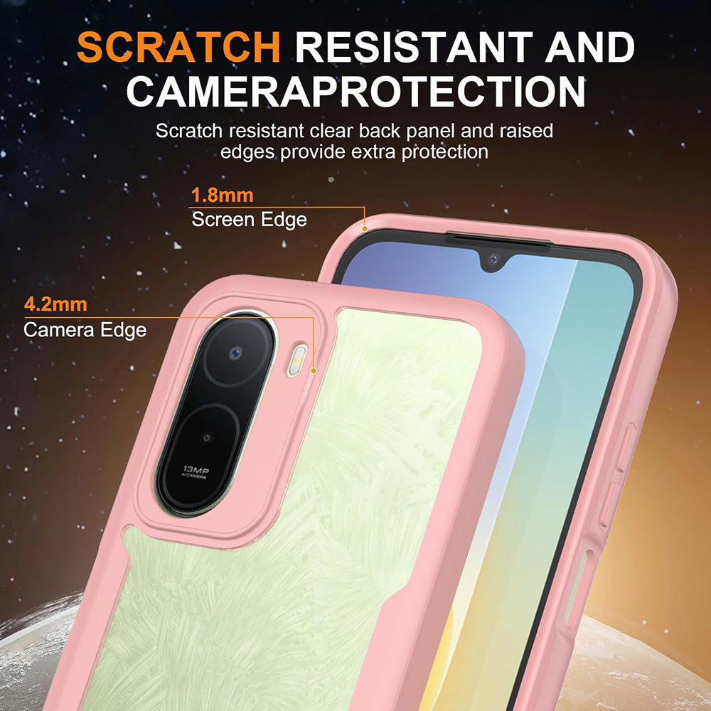 Custodia per Xiaomi Redmi A7 Pro 4G, Techsuit, ColorVerse 360, Rosa