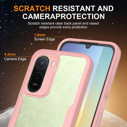 Custodia per Xiaomi Redmi A7 Pro 4G, Techsuit, ColorVerse 360, Rosa