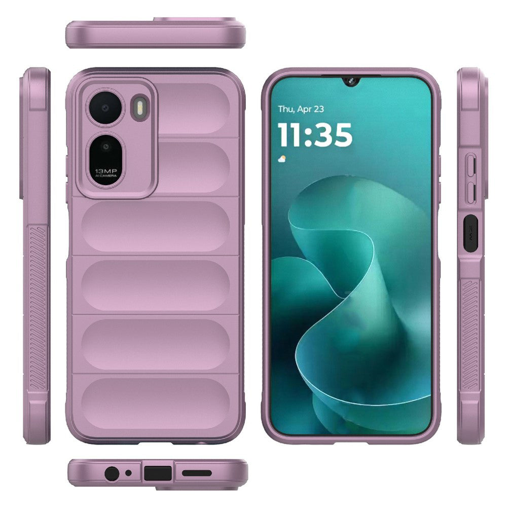 Custodia per Xiaomi Redmi A7 Pro 4G, Techsuit, Magic Shield, Viola