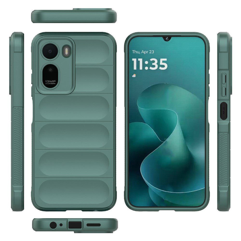Custodia per Xiaomi Redmi A7 Pro 4G, Techsuit, Magic Shield, Verde
