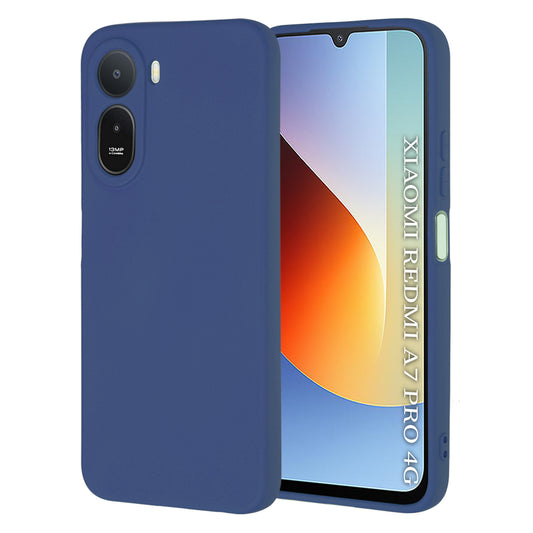 Custodia per Xiaomi Redmi A7 Pro 4G, Techsuit, SoftFlex, Blu scuro
