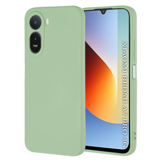 Custodia per Xiaomi Redmi A7 Pro 4G, Techsuit, SoftFlex, Verde Chiaro