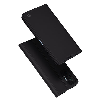 Custodia per Xiaomi Redmi Note 10 Pro Max / Note 10 Pro, Techsuit, Magskin Book, Nera