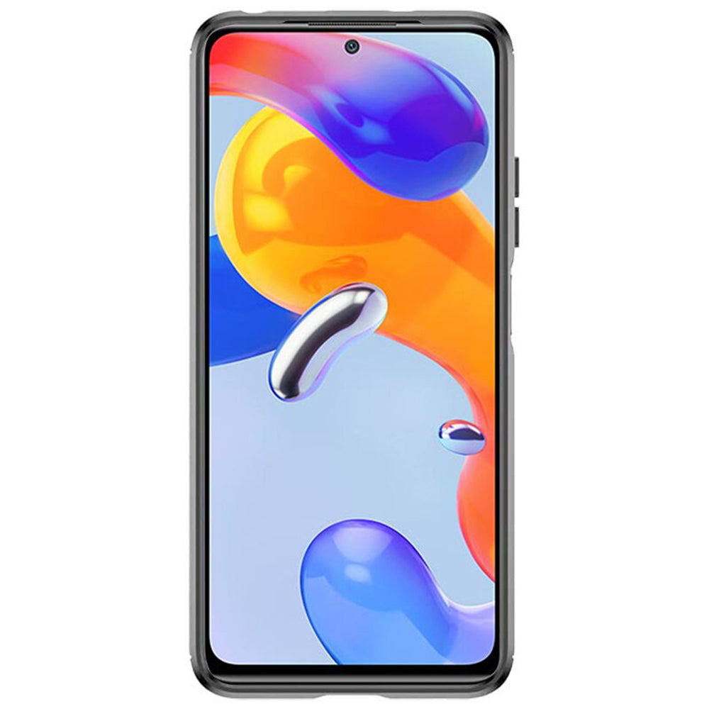 Custodia per Xiaomi Redmi Note 12 Pro 4G / Note 11 Pro 5G / Note 11 Pro, Techsuit, Carbonio, Nera