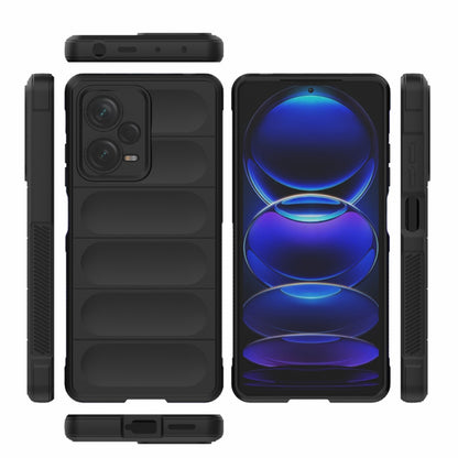 Custodia per Xiaomi Redmi Note 12 Pro 5G, Techsuit, Magic Shield, Nera