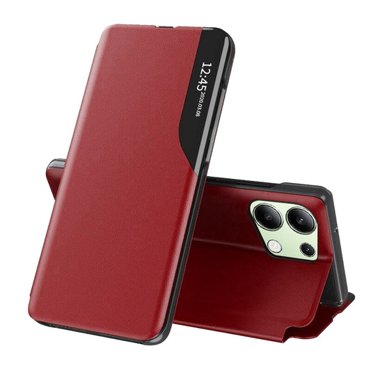 Custodia per Xiaomi Redmi Note 13 4G, Techsuit, eFold, Rossa