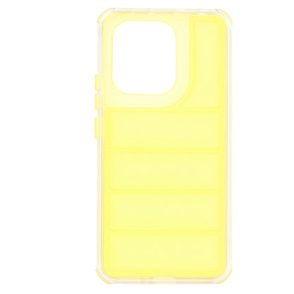 Custodia per Xiaomi Redmi Note 13 4G, Techsuit, Wave Shield, Gialla