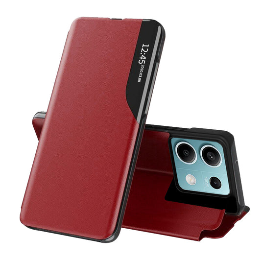 Custodia per Xiaomi Redmi Note 13 5G, Techsuit, eFold, Rossa