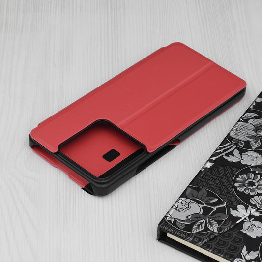 Custodia per Xiaomi Redmi Note 13 5G, Techsuit, eFold, Rossa