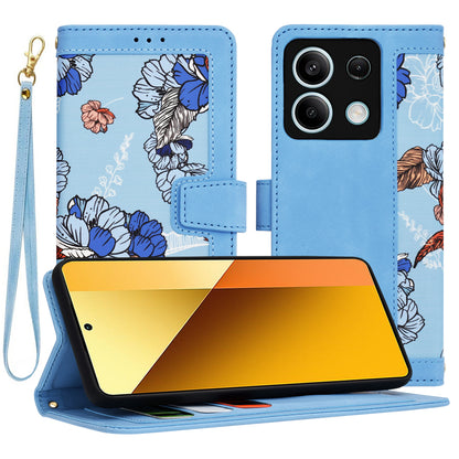 Custodia per Xiaomi Redmi Note 13 5G, Techsuit, FlipCraft, Blu