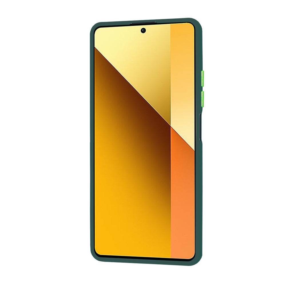 Custodia per Xiaomi Redmi Note 13 5G, Techsuit, HaloFrost, Verde