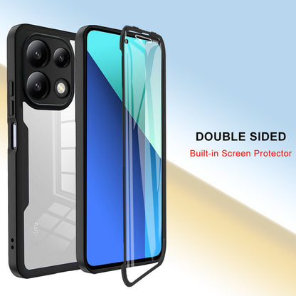 Custodia per Xiaomi Redmi Note 13 Pro 4G / Poco M6 Pro 4G, Techsuit, ColorVerse 360, Rosa