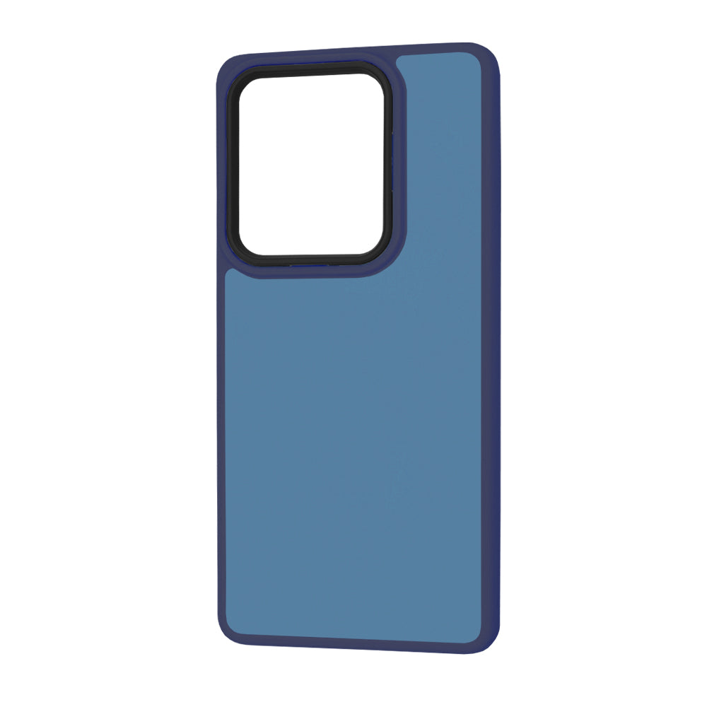 Custodia per Xiaomi Redmi Note 13 Pro 4G / Poco M6 Pro 4G, Techsuit, HaloFrost, Blu scuro