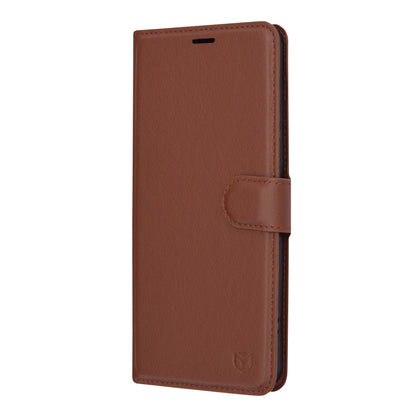 Custodia per Xiaomi Redmi Note 13 Pro+, Techsuit, Leather Folio, Marrone
