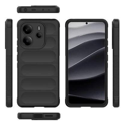 Custodia per Xiaomi Redmi Note 14 4G (Regionale), Techsuit, Magic Shield, Nera