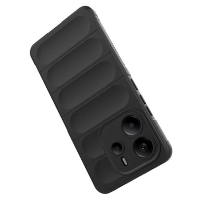 Custodia per Xiaomi Redmi Note 14 4G (Regionale), Techsuit, Magic Shield, Nera