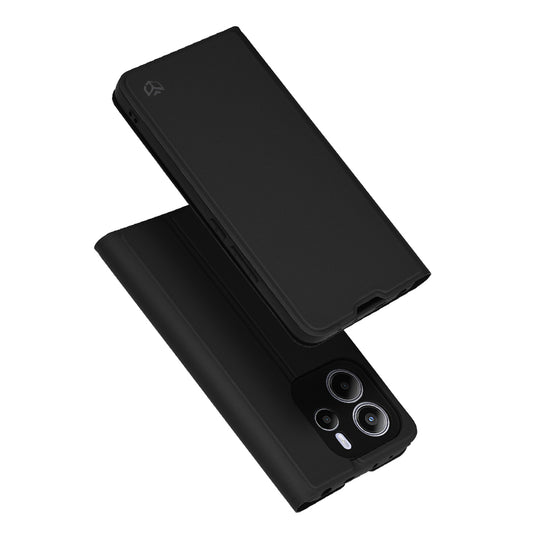 Custodia per Xiaomi Redmi Note 14 4G (Regionale), Techsuit, Magskin Book, Nera