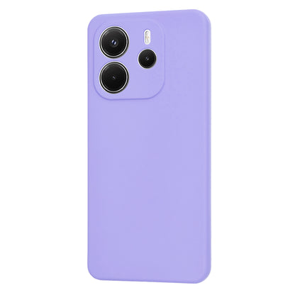 Custodia per Xiaomi Redmi Note 14 4G (Standard), Techsuit, SoftFlex, Viola Chiaro