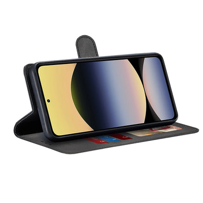 Custodia per Xiaomi Redmi Note 14 5G, Techsuit, Diary Book, Nera