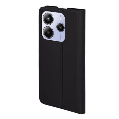 Custodia per Xiaomi Redmi Note 14 5G, Techsuit, Magskin Book, Nera