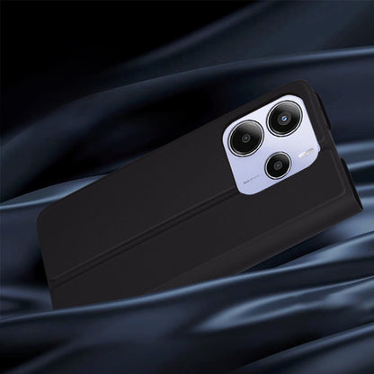 Custodia per Xiaomi Redmi Note 14 5G, Techsuit, Magskin Book, Nera
