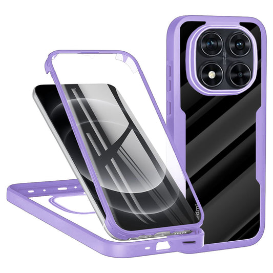 Custodia per Xiaomi Redmi Note 14 Pro+ 5G / Note 14 Pro 5G / Poco X7, Techsuit, ColorVerse 360, Viola
