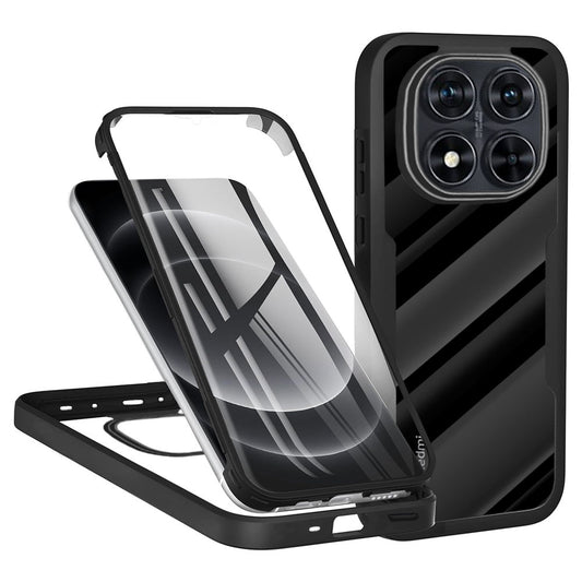 Custodia per Xiaomi Redmi Note 14 Pro+ 5G / Note 14 Pro 5G / Poco X7, Techsuit, ColorVerse 360, Nera