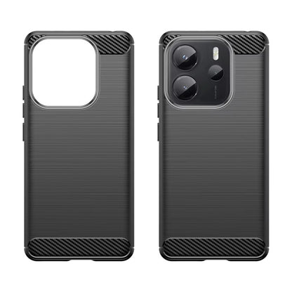 Custodia per Xiaomi Redmi Note 14S, Techsuit, Carbonio, Nera