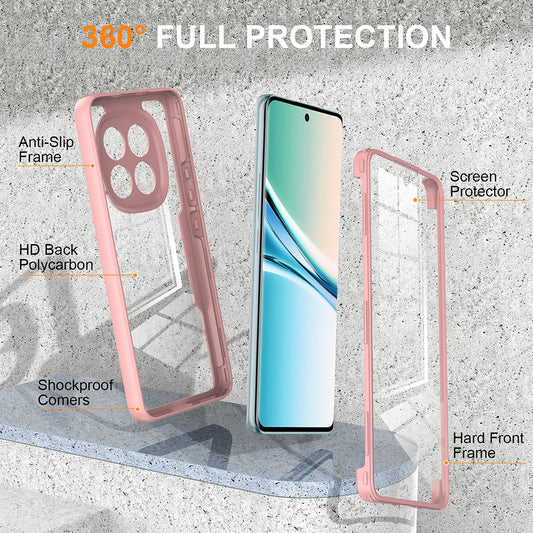 Custodia per Xiaomi Redmi Note 15 4G, Techsuit, ColorVerse 360, Rosa