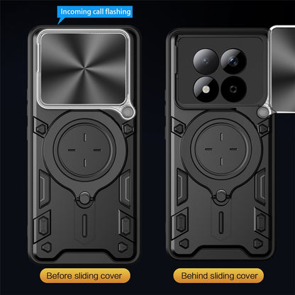 Custodia per Xiaomi Redmi Note 15 Pro 4G, Techsuit, CamGuard Pro, Blu