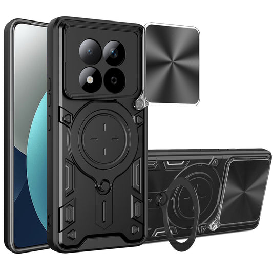 Custodia per Xiaomi Redmi Note 15 Pro 4G, Techsuit, CamGuard Pro, Nera