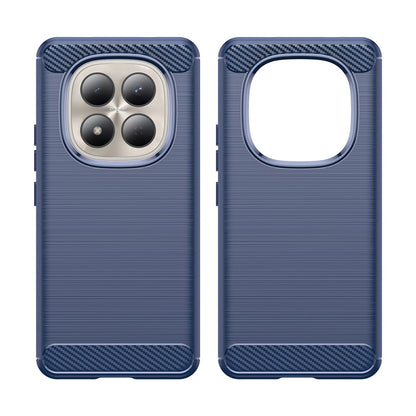 Custodia per Xiaomi Redmi Note 15 Pro 4G, Techsuit, Carbonio, Blu