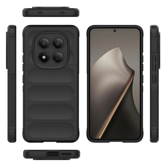 Custodia per Xiaomi Redmi Note 15 Pro 4G, Techsuit, Magic Shield, Nera